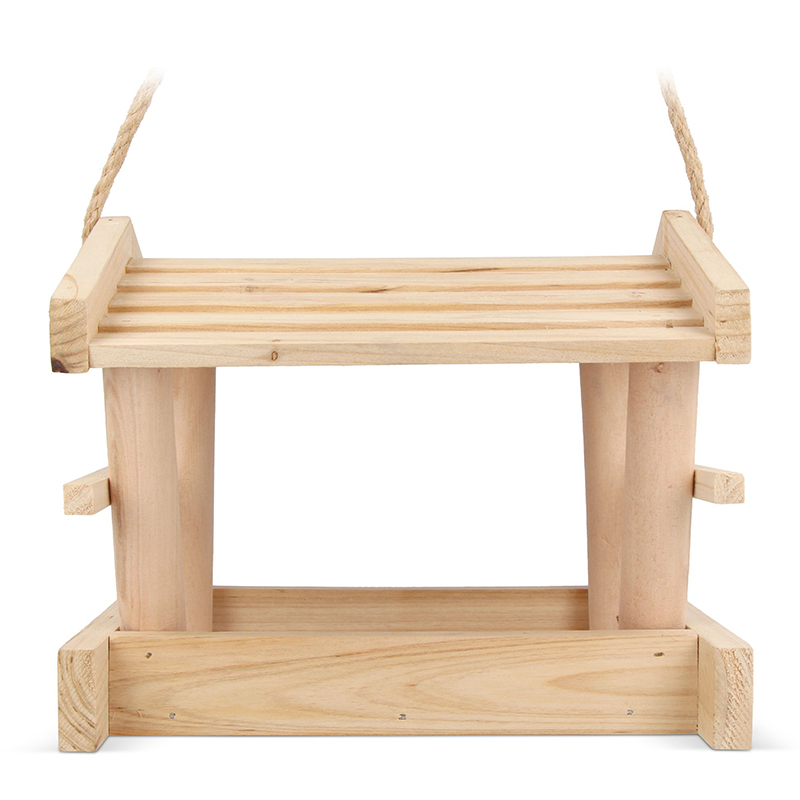 Maison à nourriture en bois - image 4
